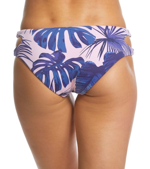 Bikini Lab Why Can t We Be Fronds? Cutout Hipster Bikini Bottom Hot on Sale - Image 3