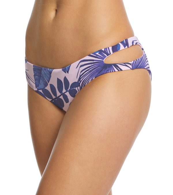 Bikini Lab Why Can t We Be Fronds? Cutout Hipster Bikini Bottom Hot on Sale - Image 2