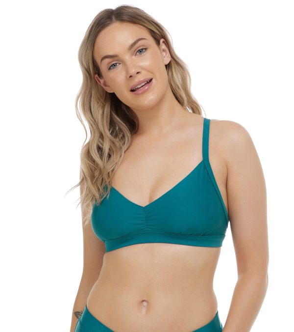 Body Glove Smoothies Drew Fixed Triangle Bikini Top (D DD E Cup) on Sale