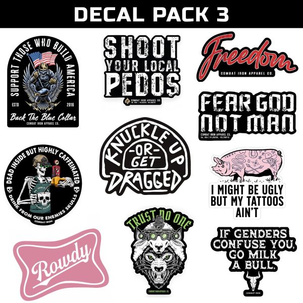Sticker Decal Pack V3 Online Sale